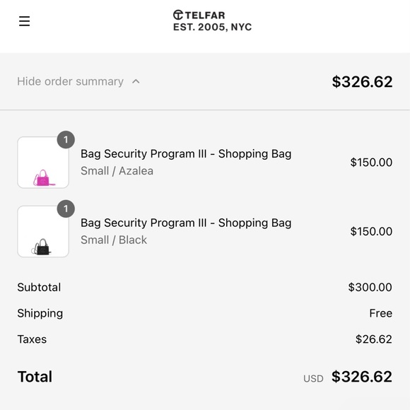 Small Azalea Telfar Bag ๐๐ - Picture 5 of 5